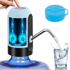 Water Dispenser for 5 Gallon Bottle, Portable USB Charging Electric Water Pump, Drinking Water Jug Pump for Home, Kitchen, Living Room, Office